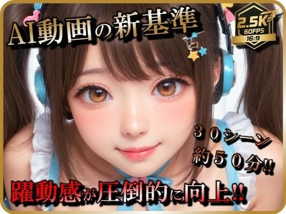 【漫画フルDL】d_723725 | 【AI動画】アイドル（志望）女子とSEX【音声付】【お得なボリューム増加版】 | ラストヴァース☆LustVerse